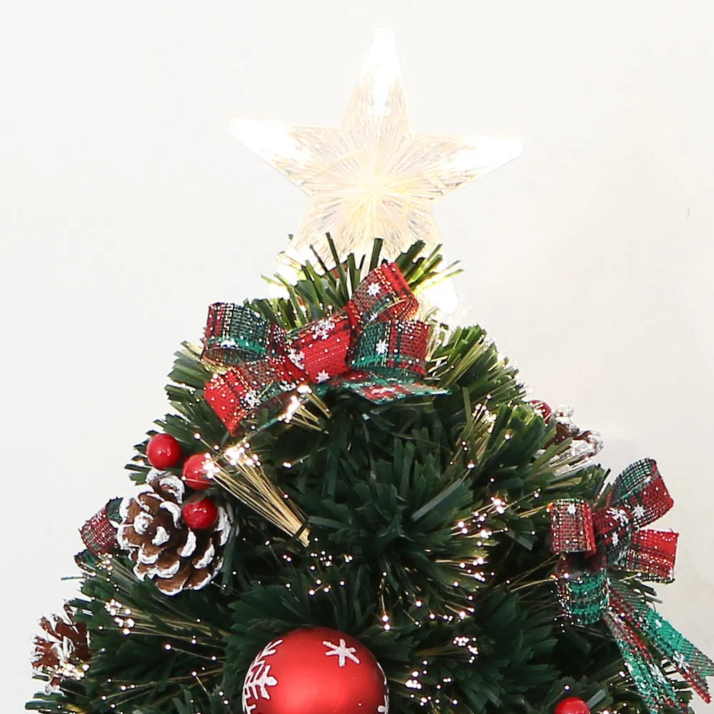 60cm Fibre Optic Christmas Tree