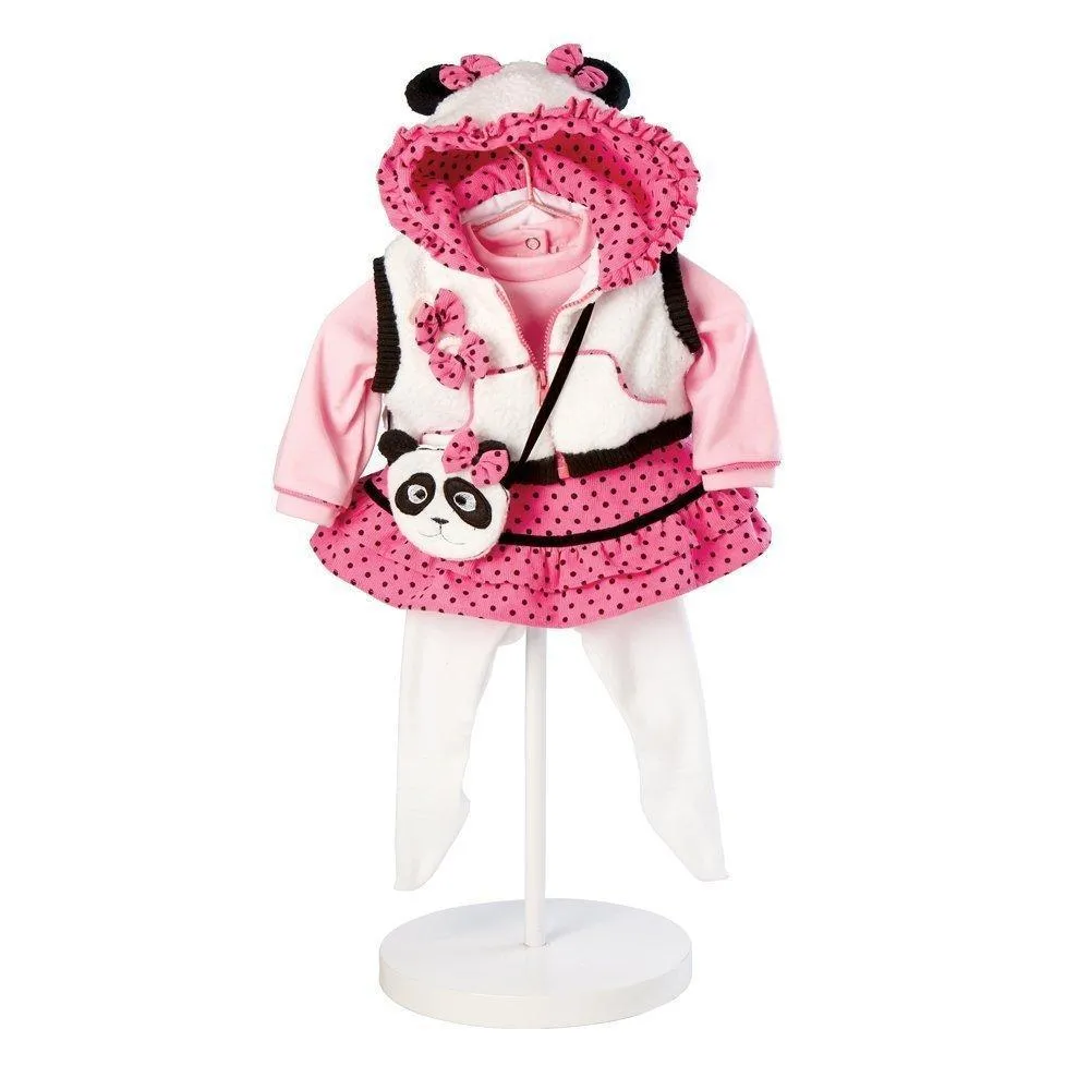 Adora ToddlerTime Fashion Panda Fun Outfit