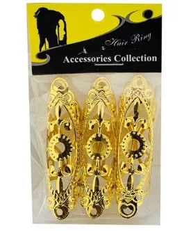 Beauty Collection Hair Ring Accessories Collection 12GDL