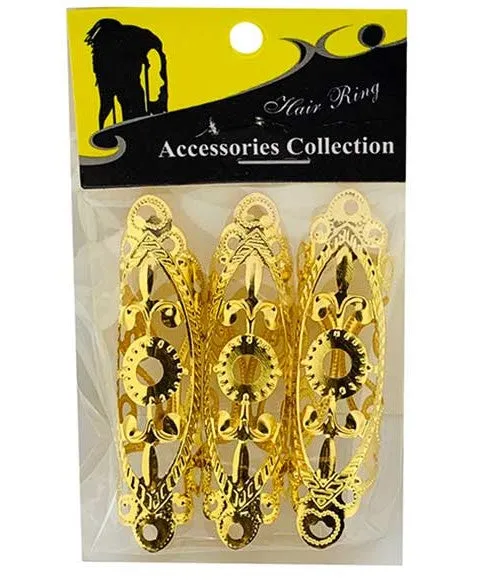 Beauty Collection Hair Ring Accessories Collection 12GDL