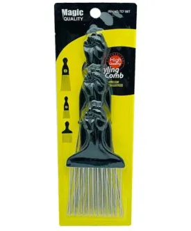 Bee Sales Magic Quality Styling Afro Comb TC7 Set