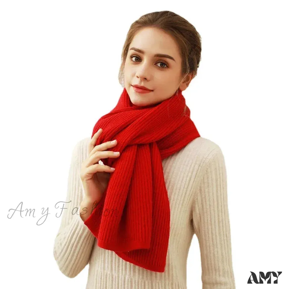 Cashmere Scarf for Women - Thick and Warm Winter Scarf