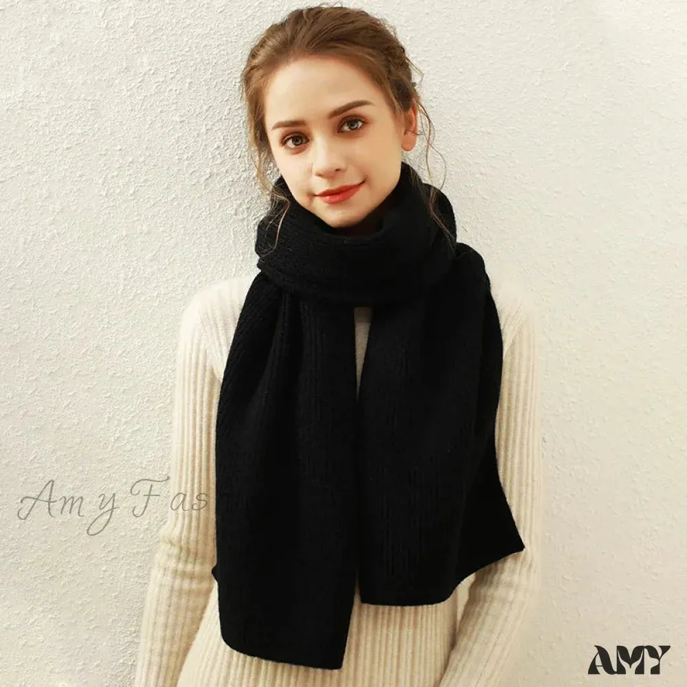 Cashmere Scarf for Women - Thick and Warm Winter Scarf