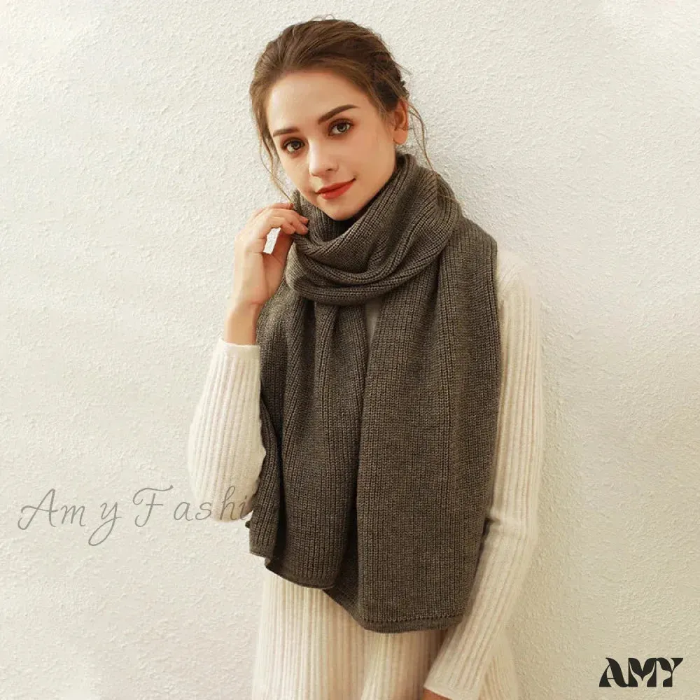 Cashmere Scarf for Women - Thick and Warm Winter Scarf