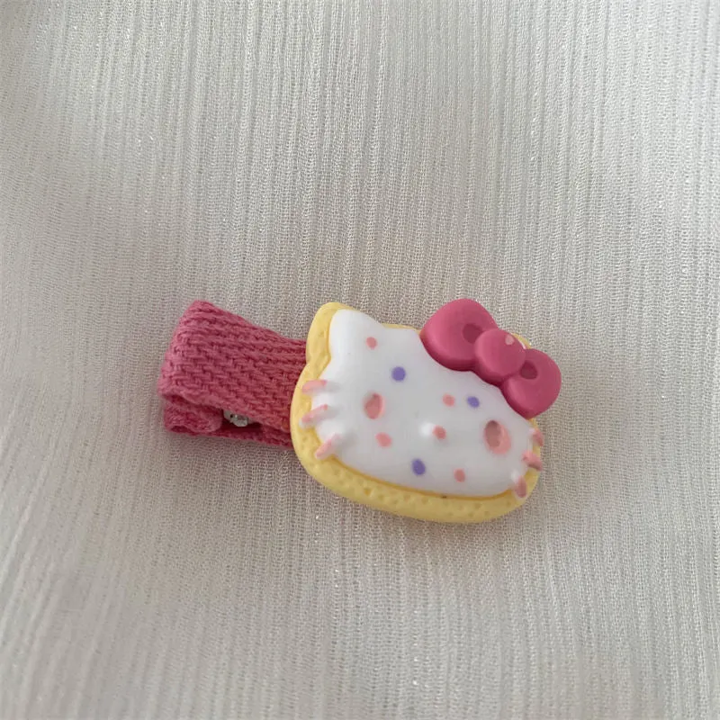 Cookie Kitty Hair Clips