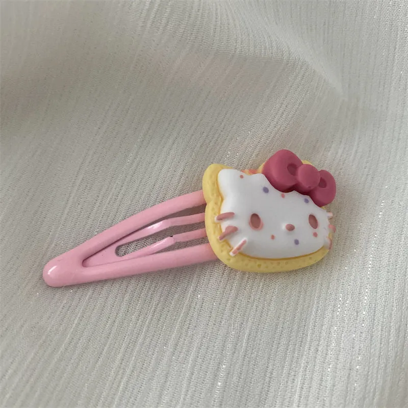 Cookie Kitty Hair Clips