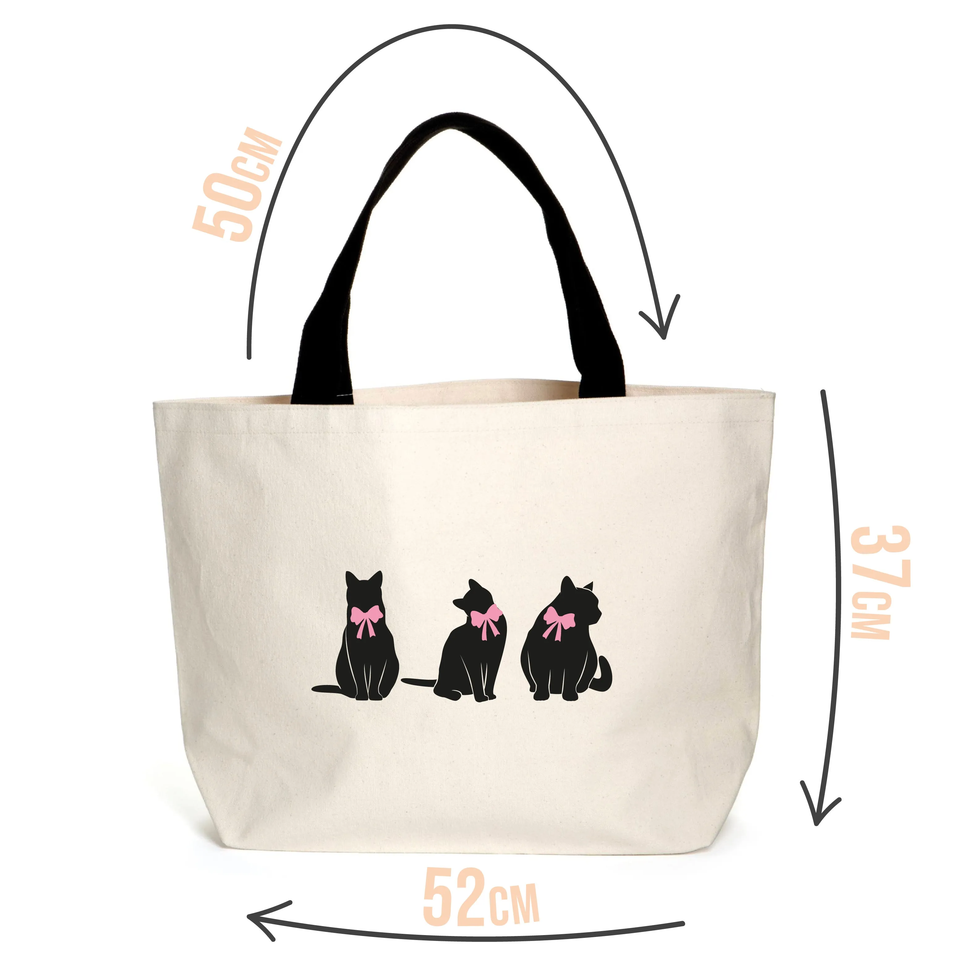 Coquette Black Cats Tote