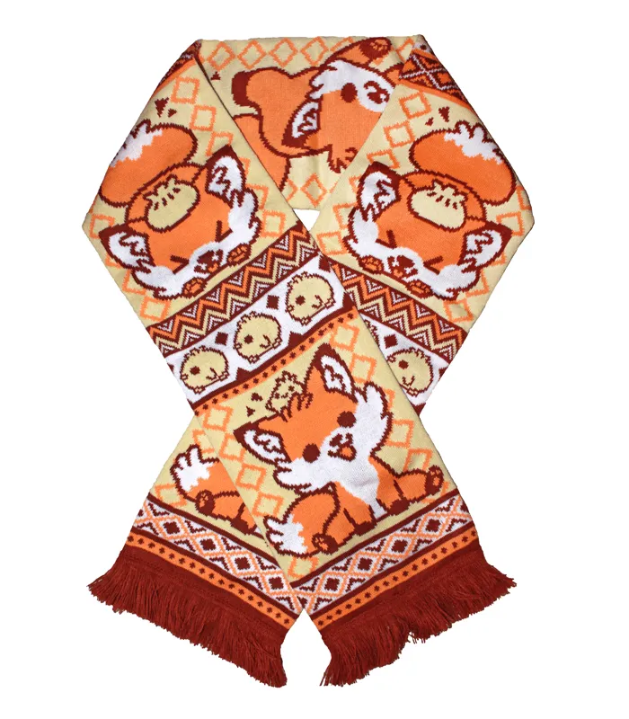 Doki Fox Knit Scarf