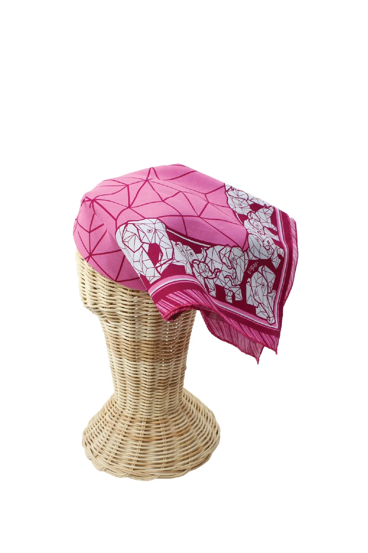 ELEPH WRAPCLOTH - Origami 50x50cm. : Pink