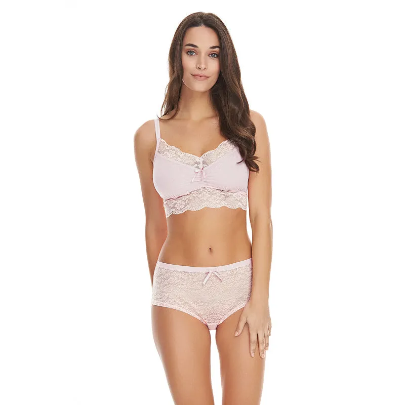 Fancies Petal Pink Hipster Short - Freya