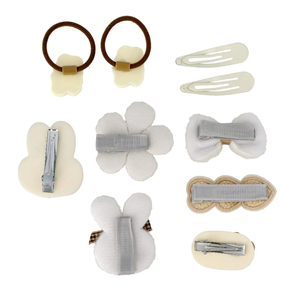 Furry Rabbit Hair Accessory Pack