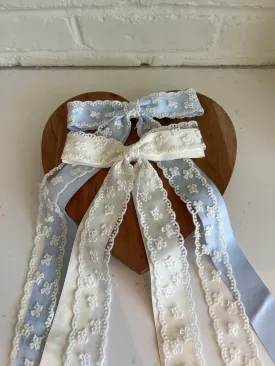 Lace Ribbon Bows