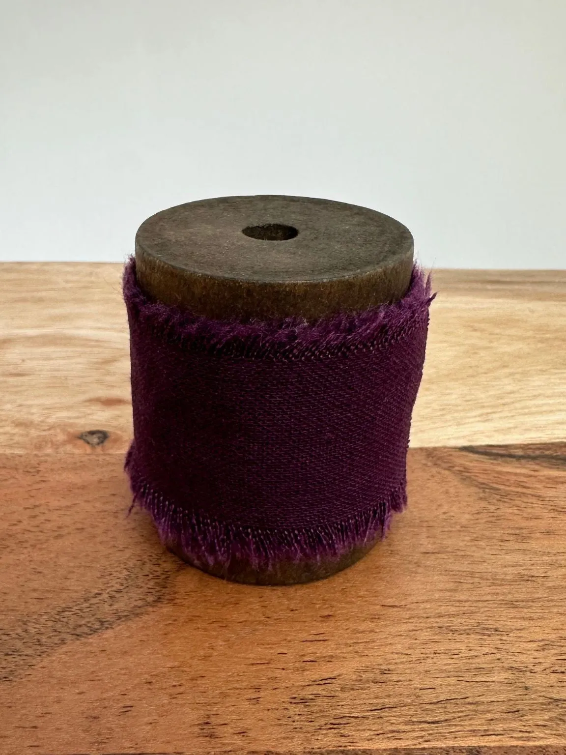 Purple Cotton Ribbon for Crafts - 1 1/2" x 5 Yards, 2 Rolls