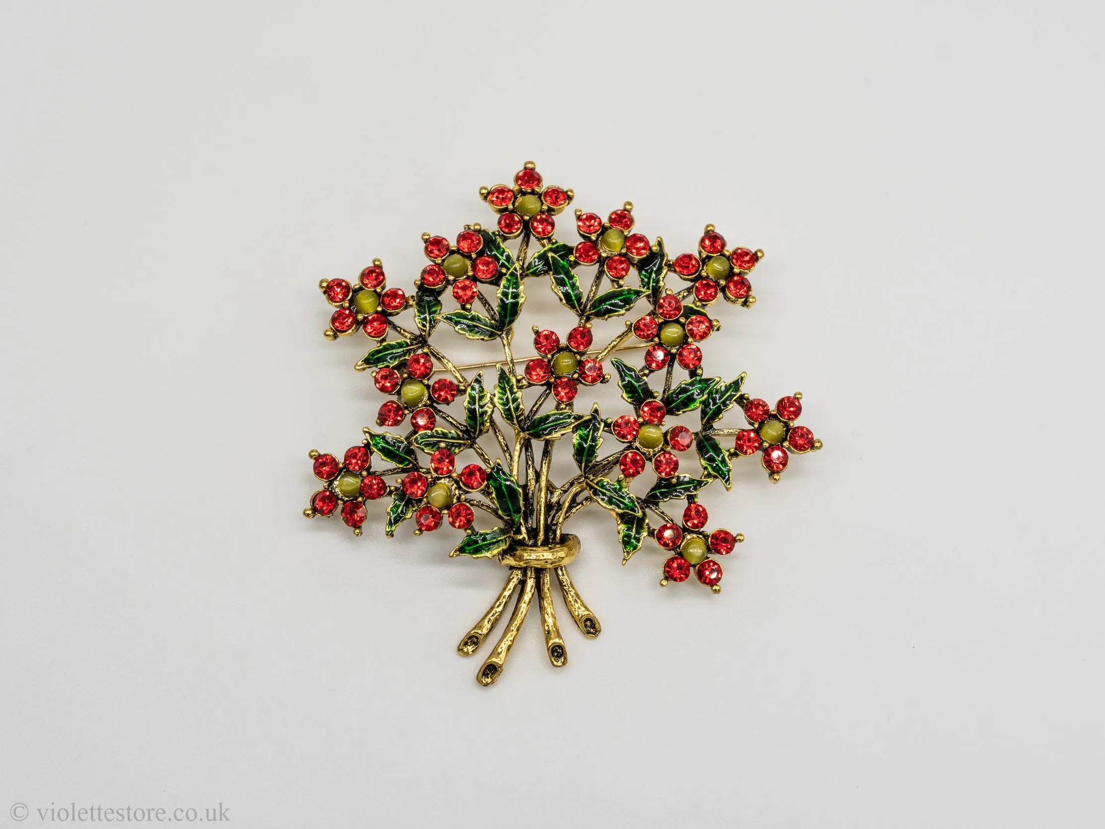 Red Brooches for Women