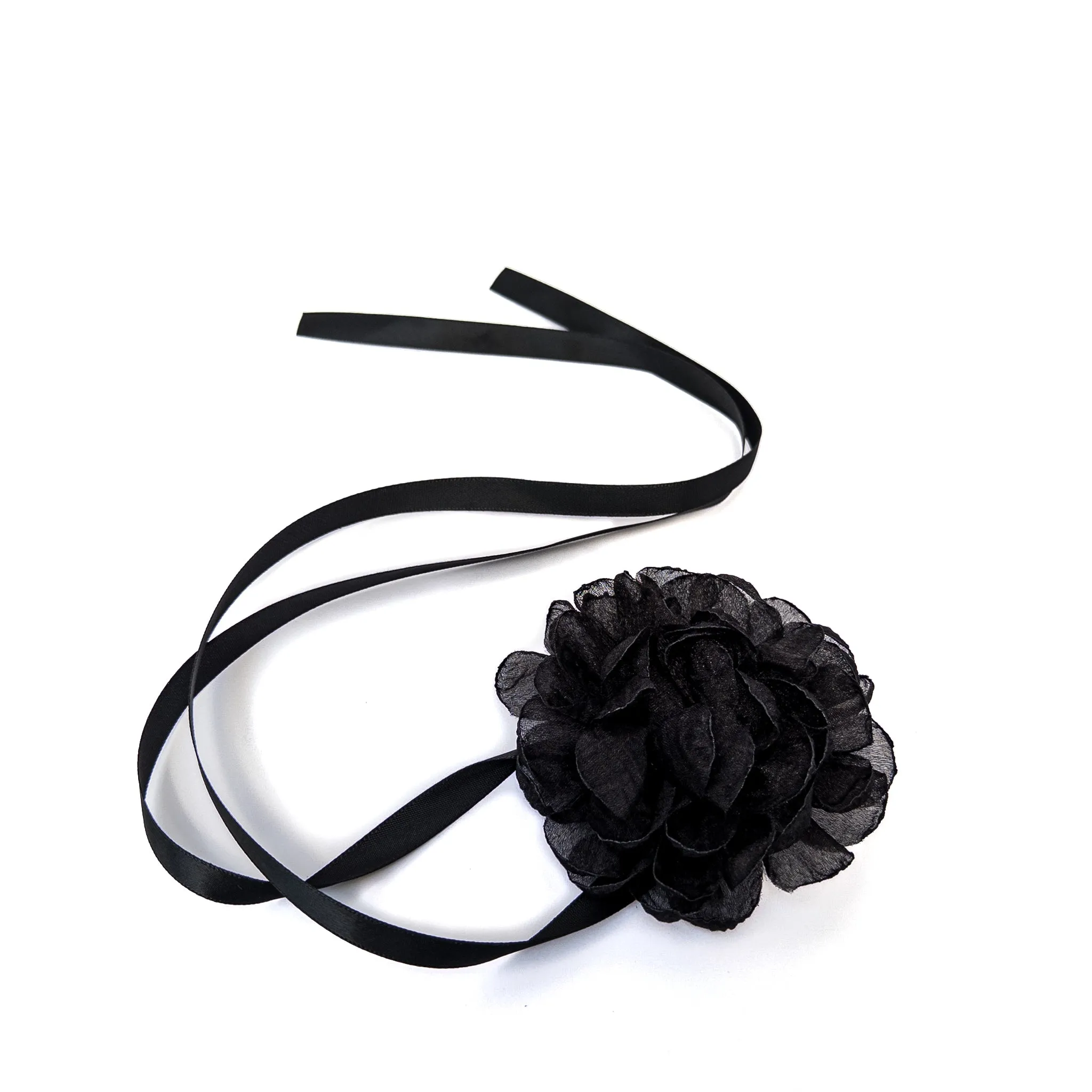 Rosette Ribbon Tie