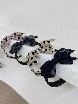 Totally Chic Polka Dot Headband