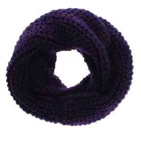 Warm Knitted Womens Loop Scarf / Snood/ Cowl