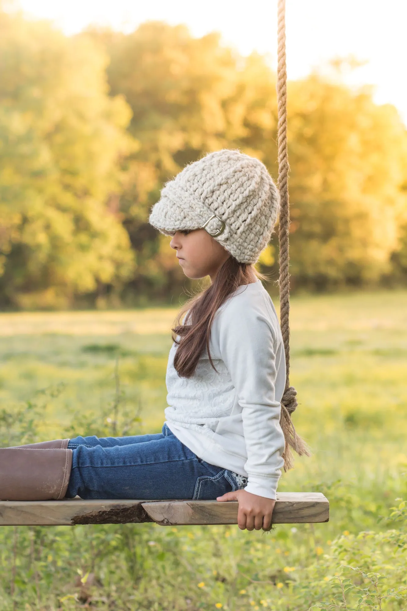 Wheat buckle beanie winter hat