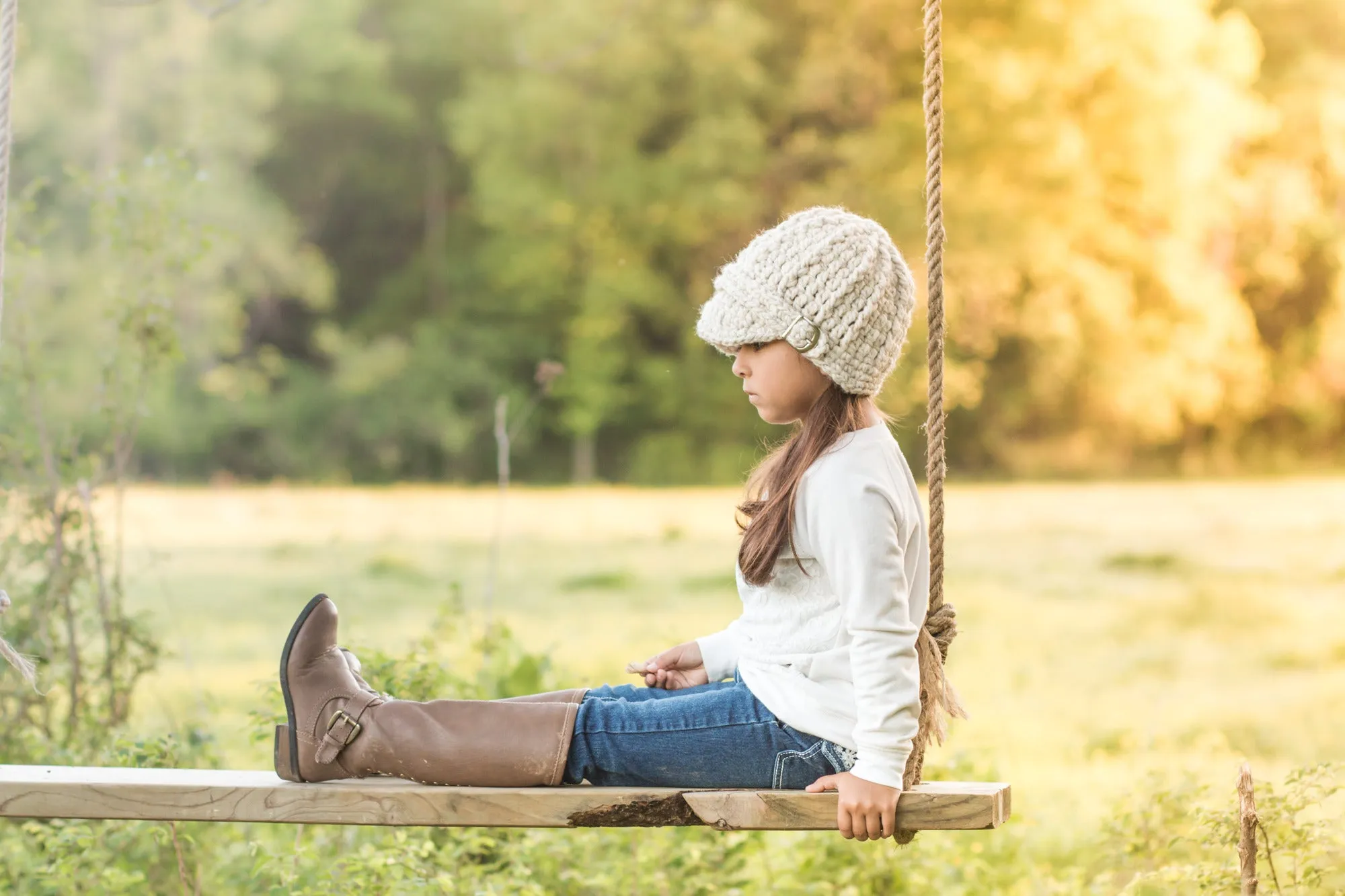 Wheat buckle beanie winter hat