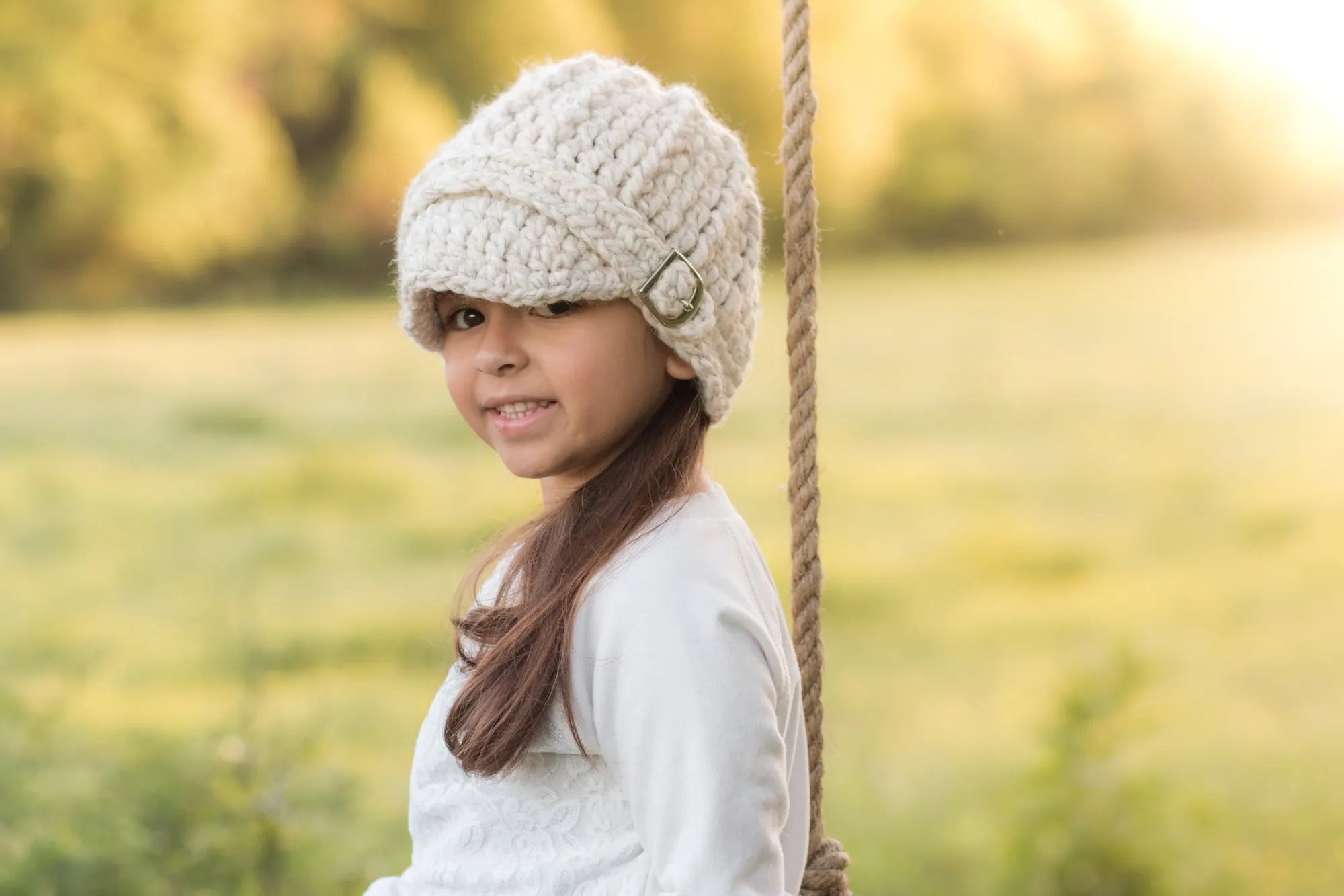 Wheat buckle beanie winter hat