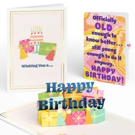 Wishing You a Happy Birthday Pop-Up Card and Sentiment Set