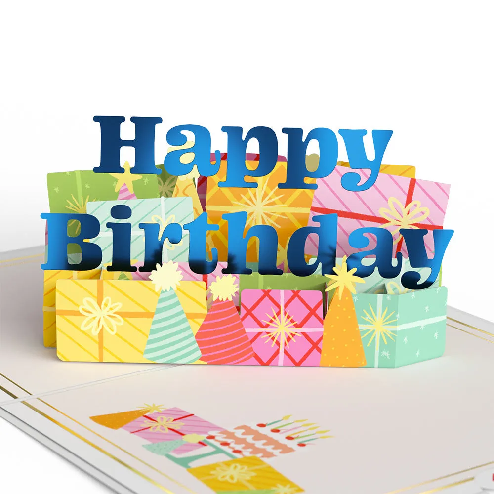 Wishing You a Happy Birthday Pop-Up Card and Sentiment Set